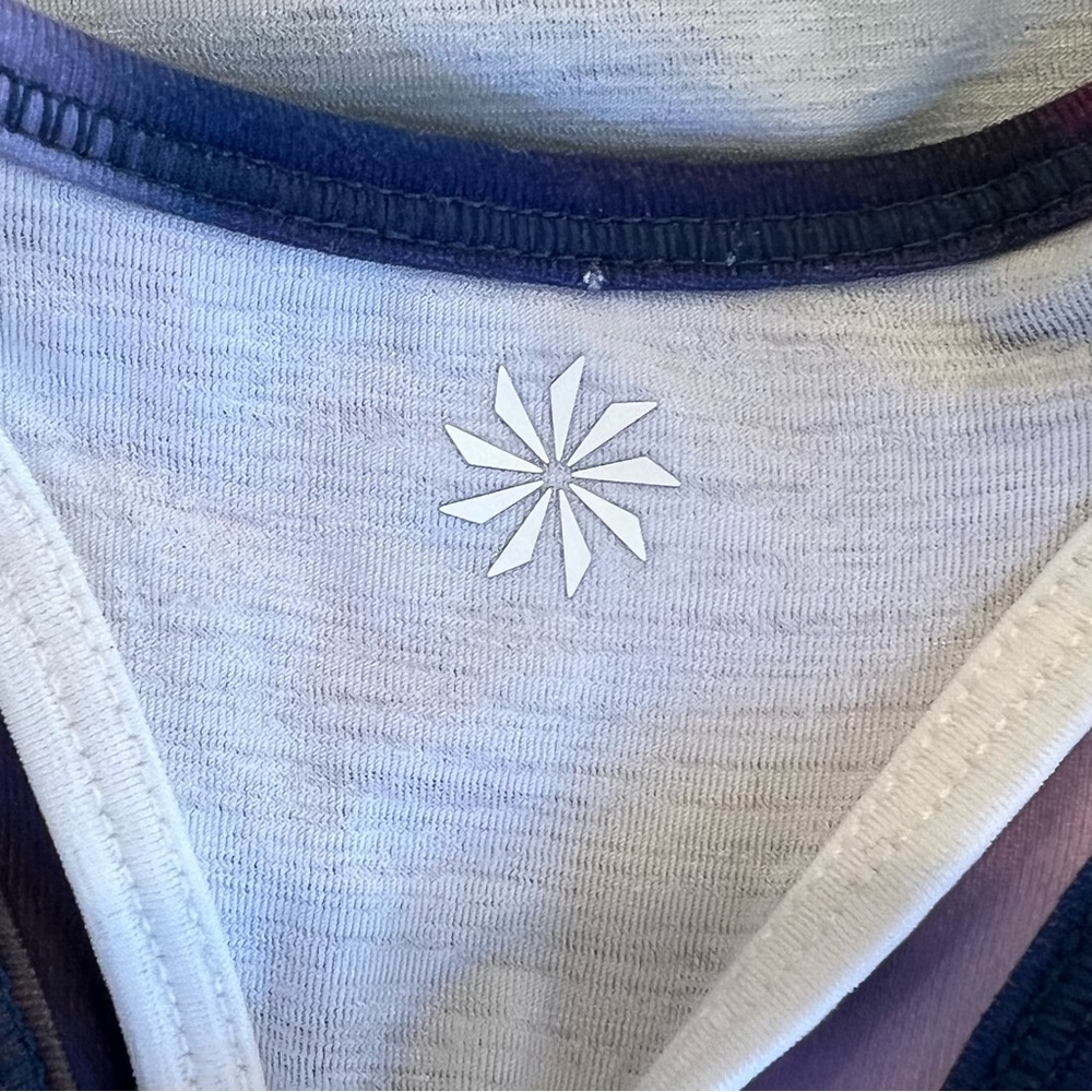 Athleta Girl • White Double the Fun Tank • Size L/12 - Picture 4 of 6